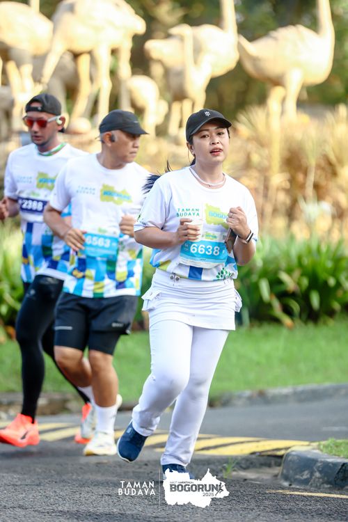 Race photo from Taman Budaya x BOGORUN 2025