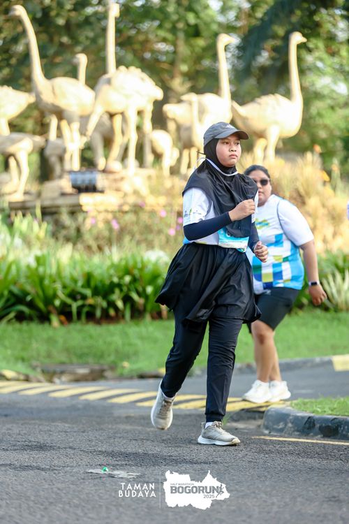 Race photo from Taman Budaya x BOGORUN 2025