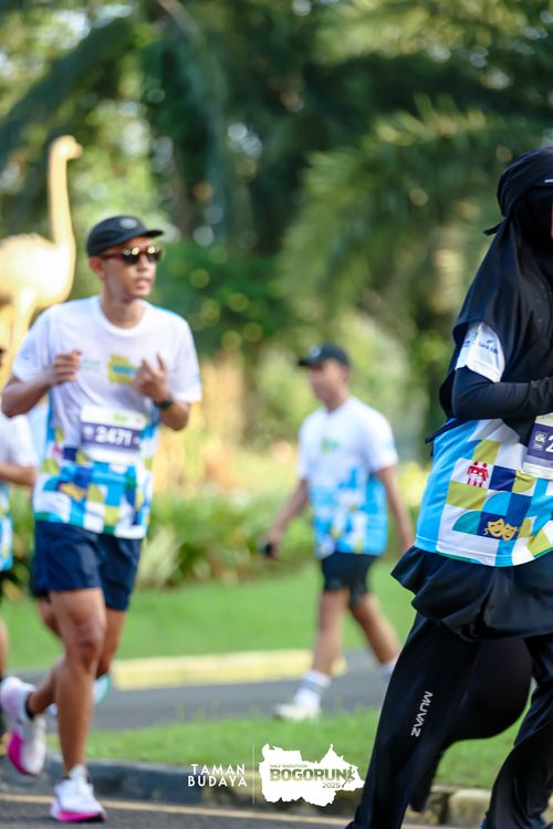 Race photo from Taman Budaya x BOGORUN 2025