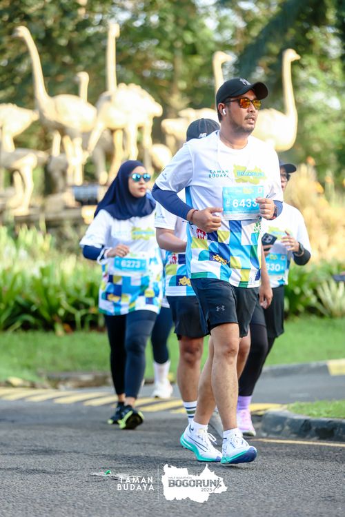 Race photo from Taman Budaya x BOGORUN 2025