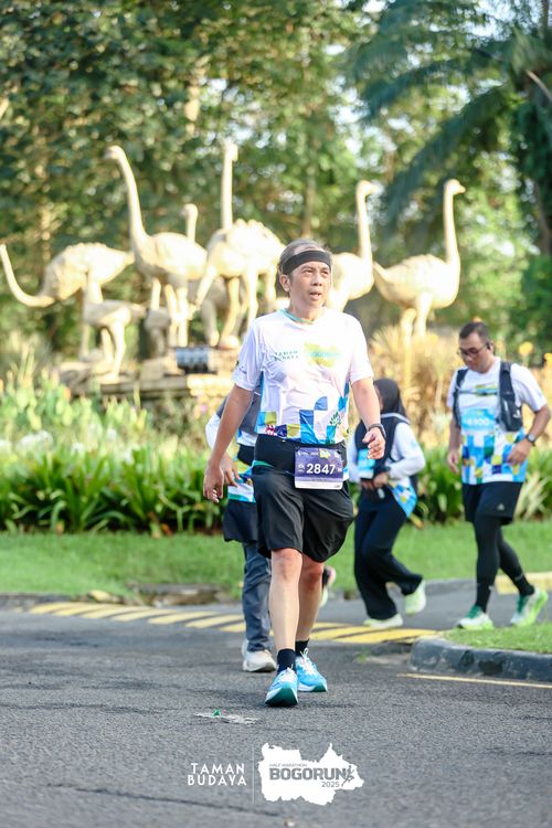 Race photo from Taman Budaya x BOGORUN 2025
