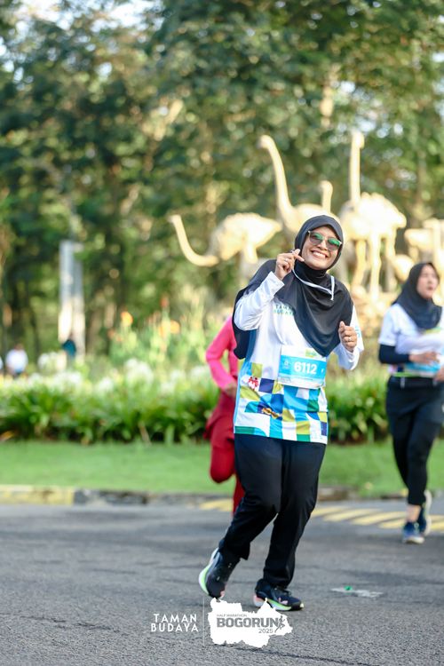 Race photo from Taman Budaya x BOGORUN 2025