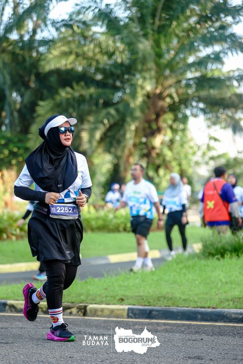 Race photo from Taman Budaya x BOGORUN 2025