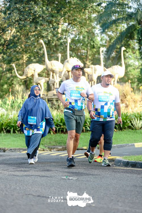 Race photo from Taman Budaya x BOGORUN 2025