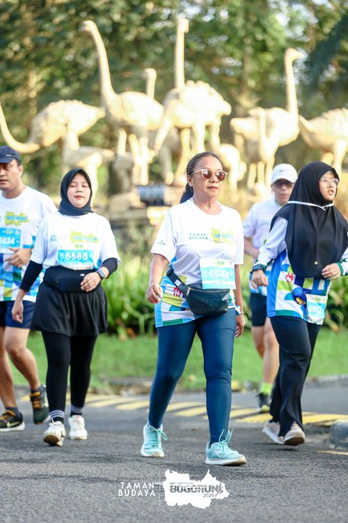 Race photo from Taman Budaya x BOGORUN 2025