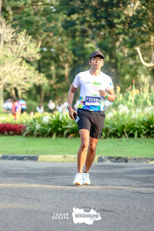 Race photo from Taman Budaya x BOGORUN 2025