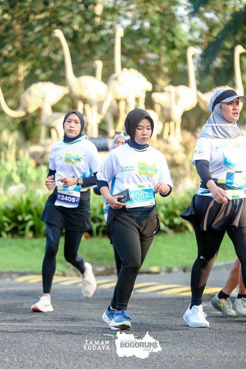 Race photo from Taman Budaya x BOGORUN 2025