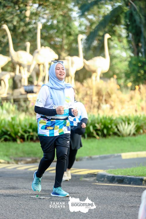 Race photo from Taman Budaya x BOGORUN 2025
