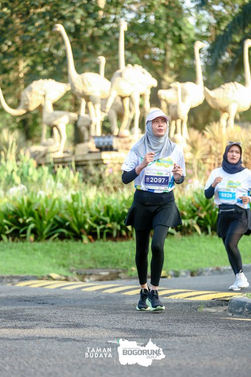 Race photo from Taman Budaya x BOGORUN 2025