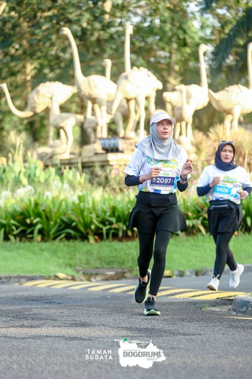 Race photo from Taman Budaya x BOGORUN 2025