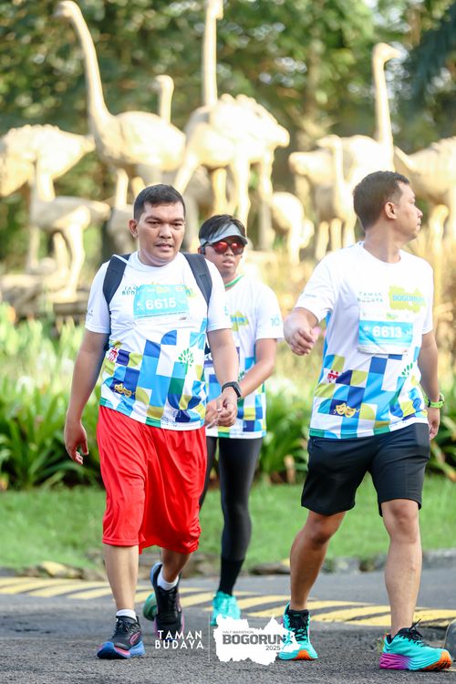 Race photo from Taman Budaya x BOGORUN 2025