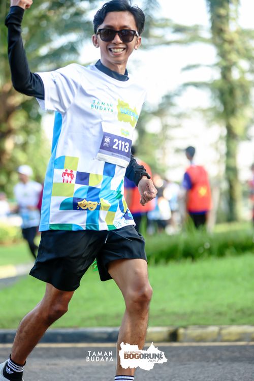 Race photo from Taman Budaya x BOGORUN 2025