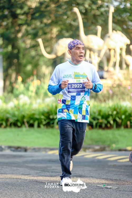 Race photo from Taman Budaya x BOGORUN 2025