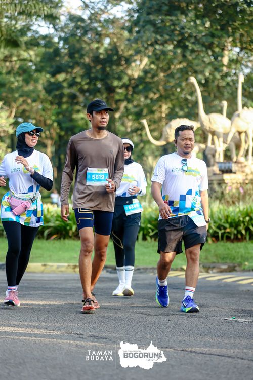 Race photo from Taman Budaya x BOGORUN 2025