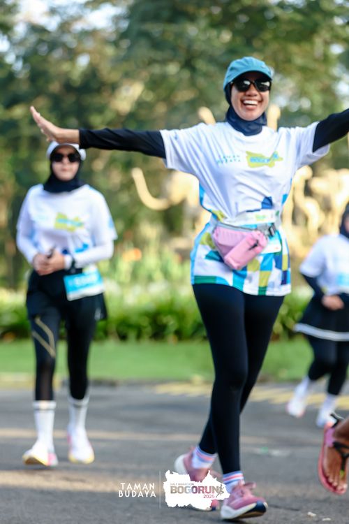 Race photo from Taman Budaya x BOGORUN 2025