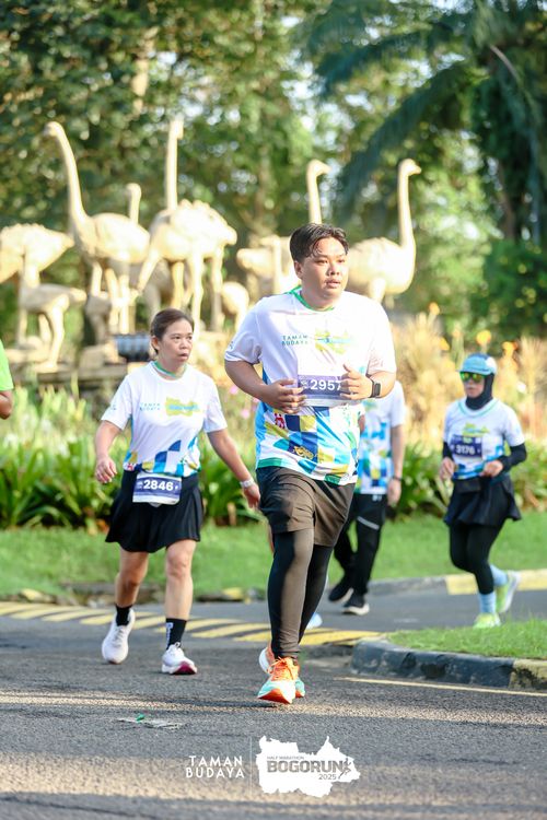 Race photo from Taman Budaya x BOGORUN 2025
