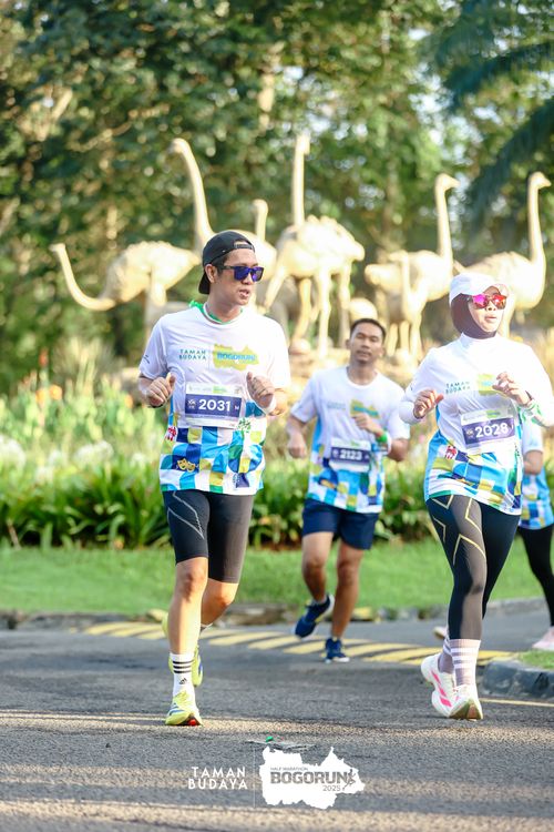 Race photo from Taman Budaya x BOGORUN 2025