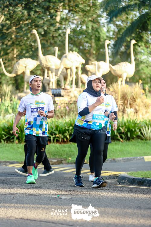 Race photo from Taman Budaya x BOGORUN 2025