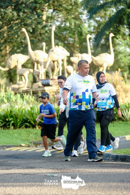 Race photo from Taman Budaya x BOGORUN 2025