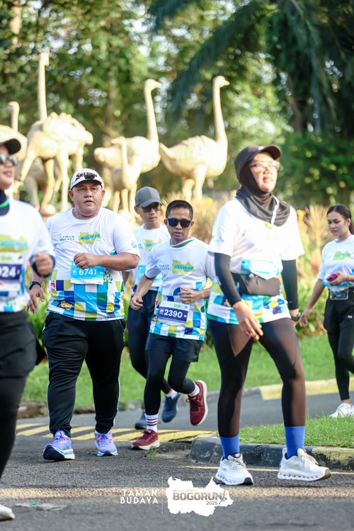 Race photo from Taman Budaya x BOGORUN 2025