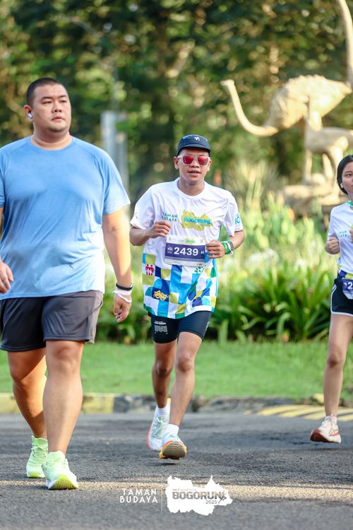 Race photo from Taman Budaya x BOGORUN 2025