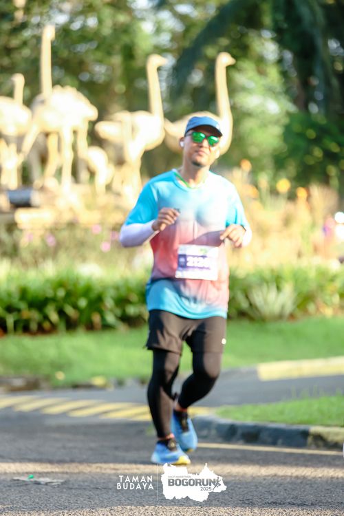 Race photo from Taman Budaya x BOGORUN 2025