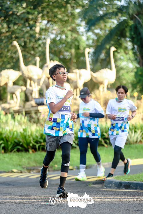 Race photo from Taman Budaya x BOGORUN 2025