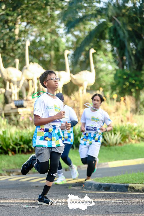 Race photo from Taman Budaya x BOGORUN 2025