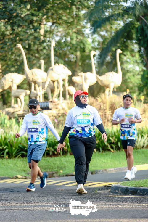 Race photo from Taman Budaya x BOGORUN 2025