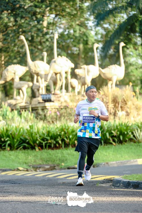 Race photo from Taman Budaya x BOGORUN 2025