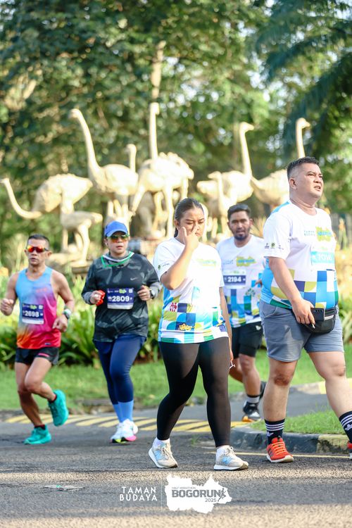 Race photo from Taman Budaya x BOGORUN 2025