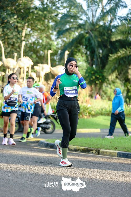 Race photo from Taman Budaya x BOGORUN 2025