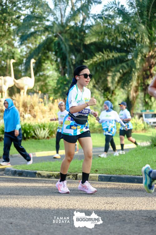Race photo from Taman Budaya x BOGORUN 2025
