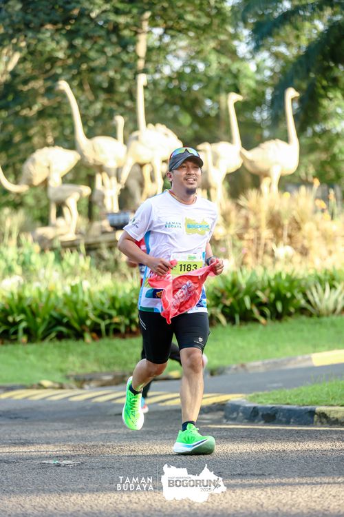 Race photo from Taman Budaya x BOGORUN 2025
