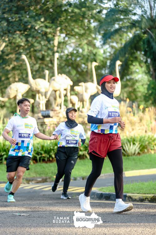 Race photo from Taman Budaya x BOGORUN 2025