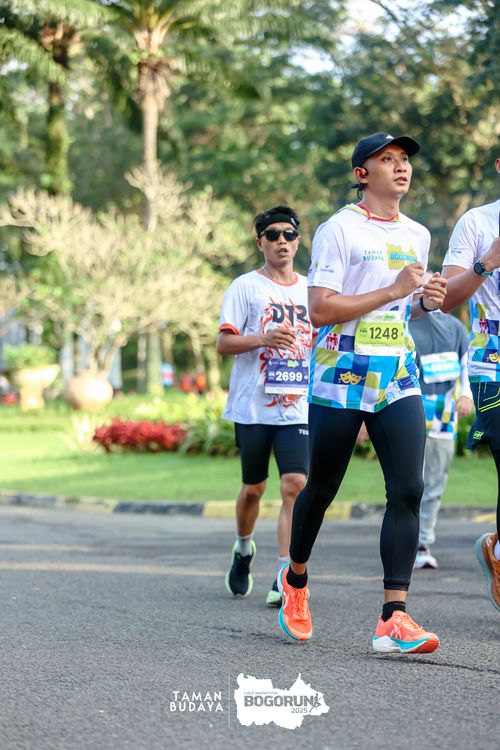 Race photo from Taman Budaya x BOGORUN 2025