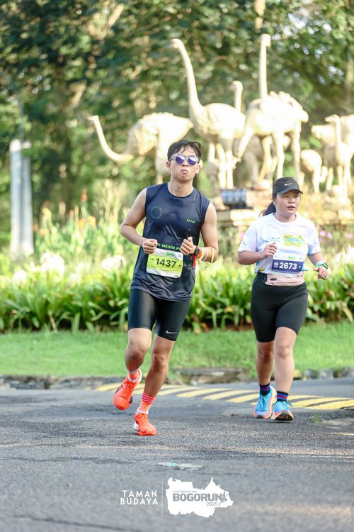 Race photo from Taman Budaya x BOGORUN 2025