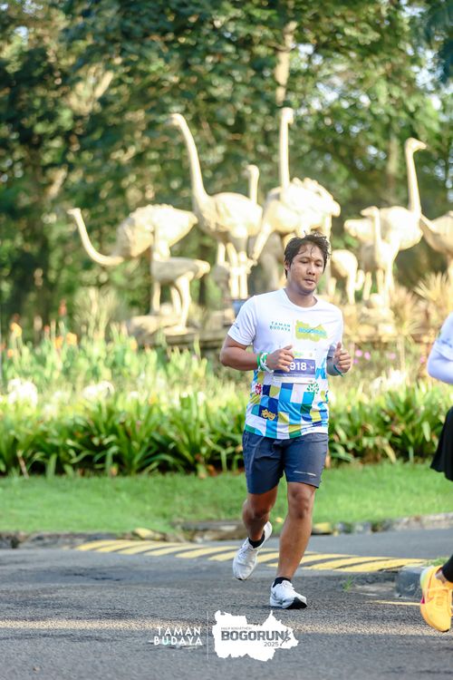 Race photo from Taman Budaya x BOGORUN 2025