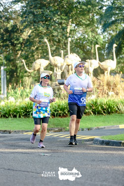 Race photo from Taman Budaya x BOGORUN 2025