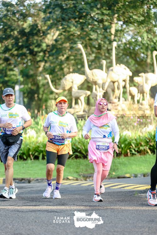 Race photo from Taman Budaya x BOGORUN 2025