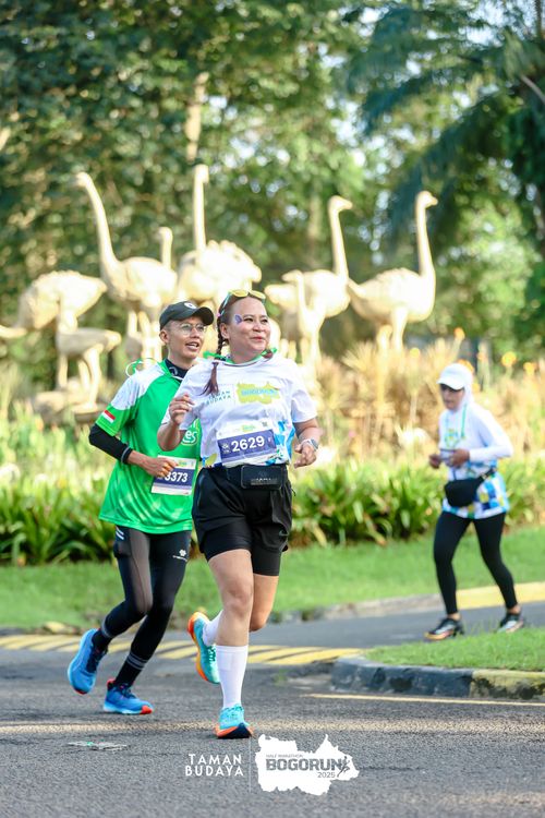 Race photo from Taman Budaya x BOGORUN 2025