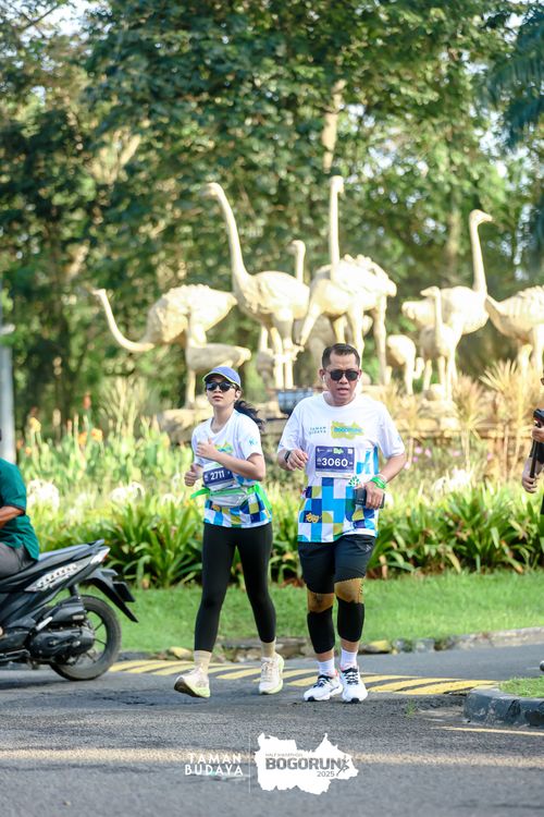 Race photo from Taman Budaya x BOGORUN 2025