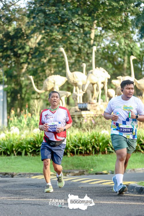 Race photo from Taman Budaya x BOGORUN 2025