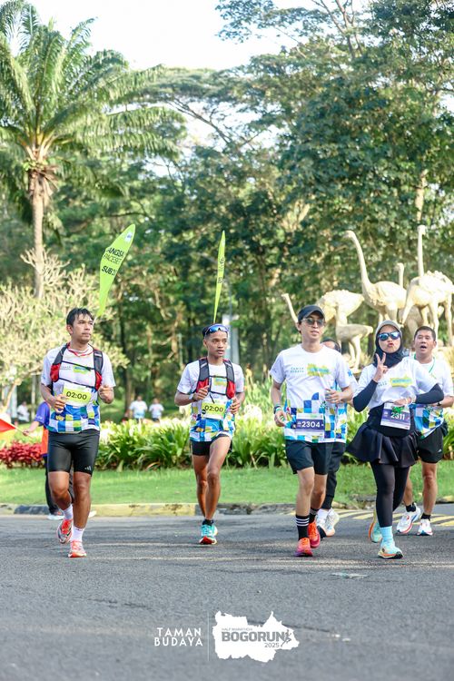 Race photo from Taman Budaya x BOGORUN 2025