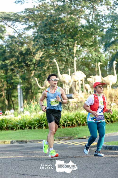 Race photo from Taman Budaya x BOGORUN 2025