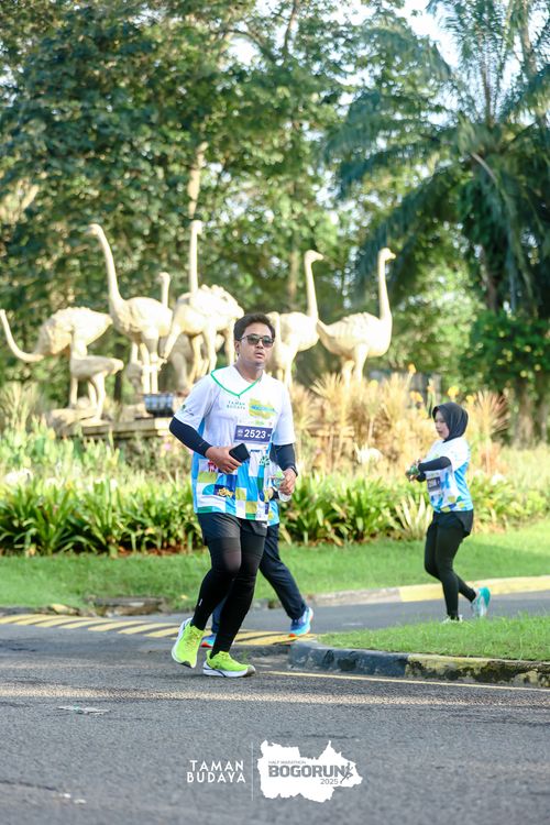 Race photo from Taman Budaya x BOGORUN 2025