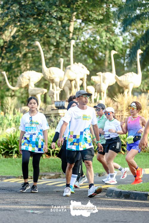 Race photo from Taman Budaya x BOGORUN 2025