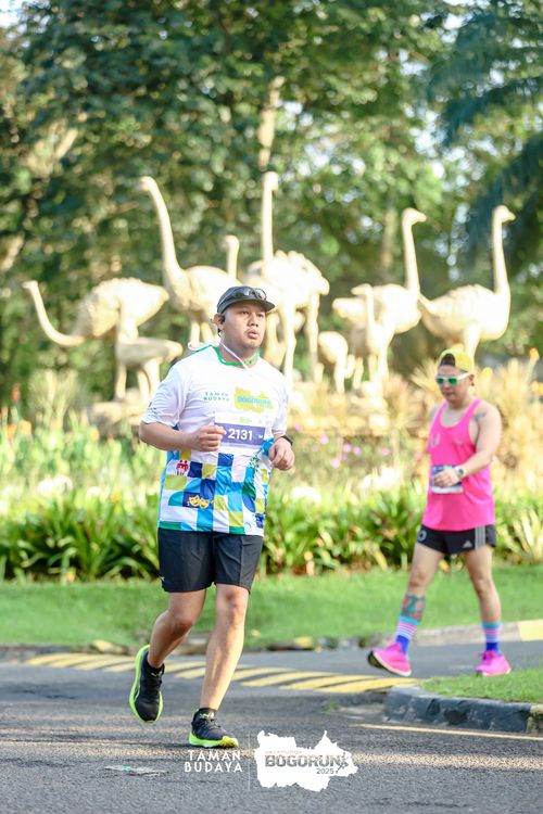 Race photo from Taman Budaya x BOGORUN 2025