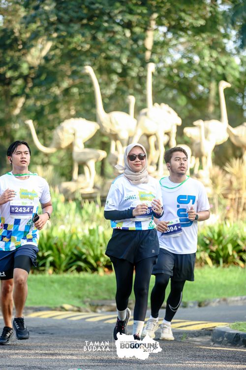 Race photo from Taman Budaya x BOGORUN 2025