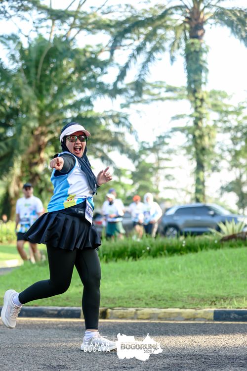 Race photo from Taman Budaya x BOGORUN 2025